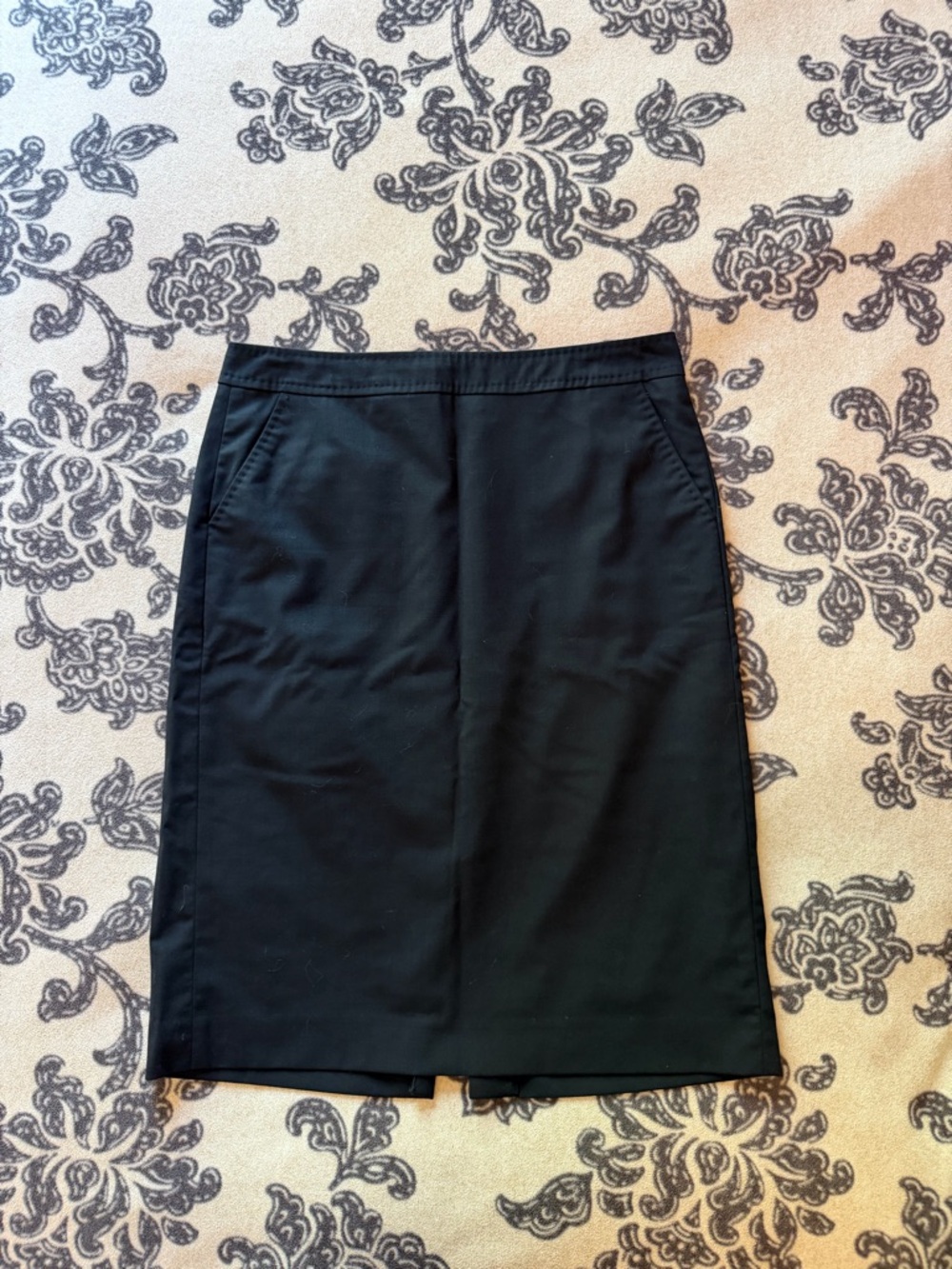 Classic Black Women's Pencil Skirt